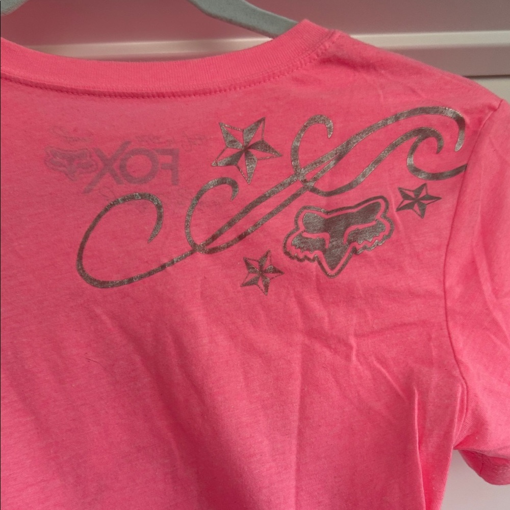 FOX BRAND PINK T-SHIRT - EUC - Picture 6 of 10